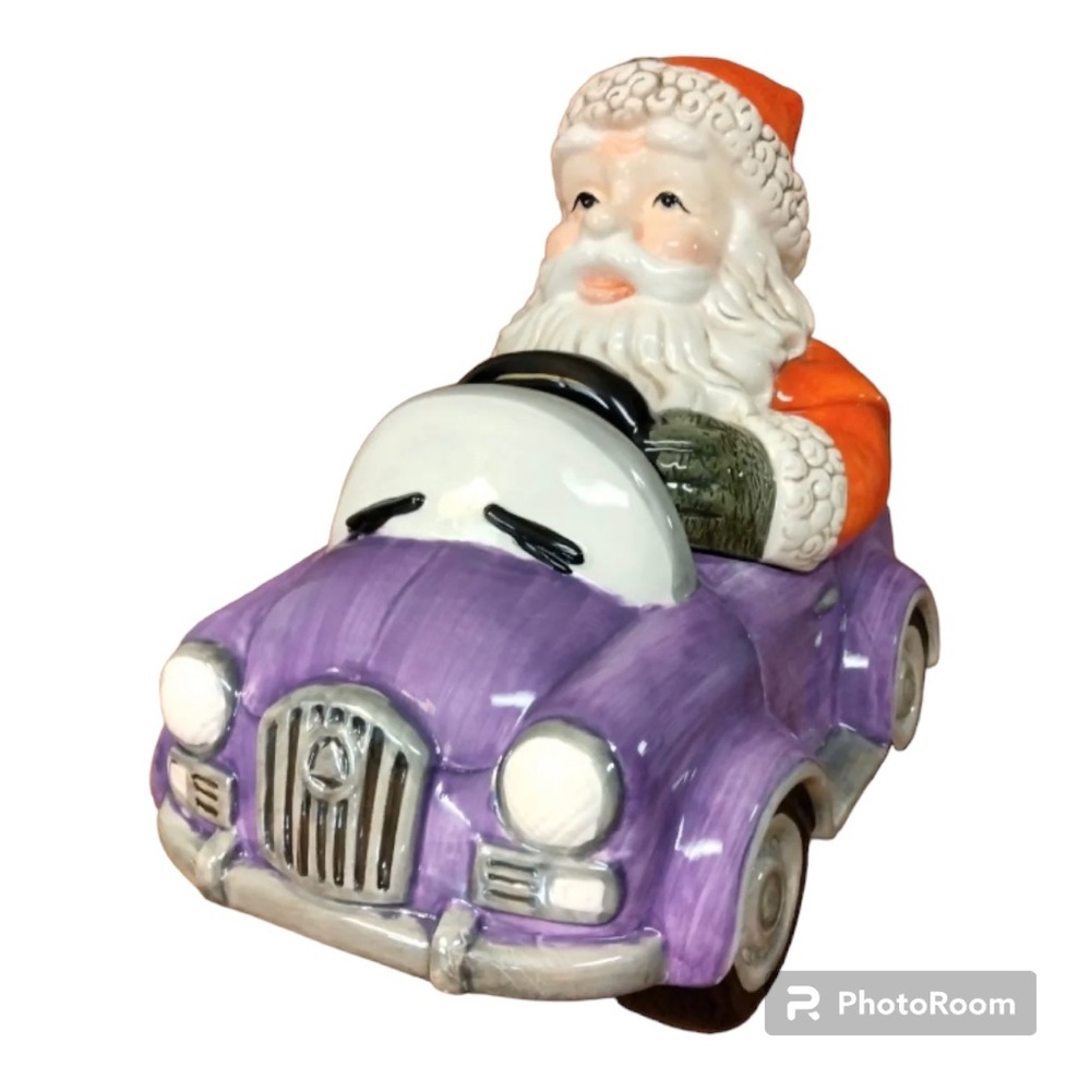 Design PAC Holiday Santa Cookie Jar